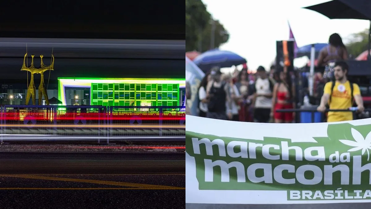 Marcha da Maconha reúne 200 em Brasília