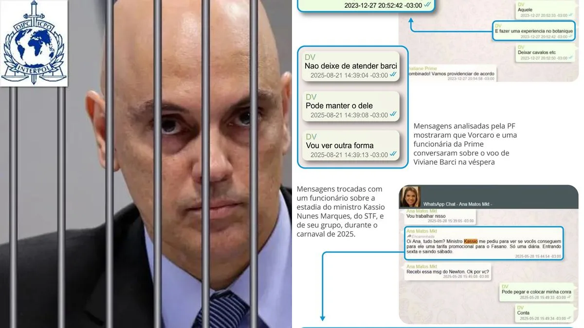 PF expõe método de Vorcaro para influenciar cúpula