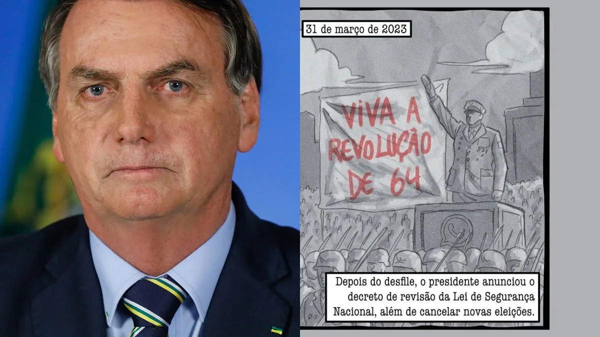 MTST lança HQs sobre suposto golpe de Bolsonaro