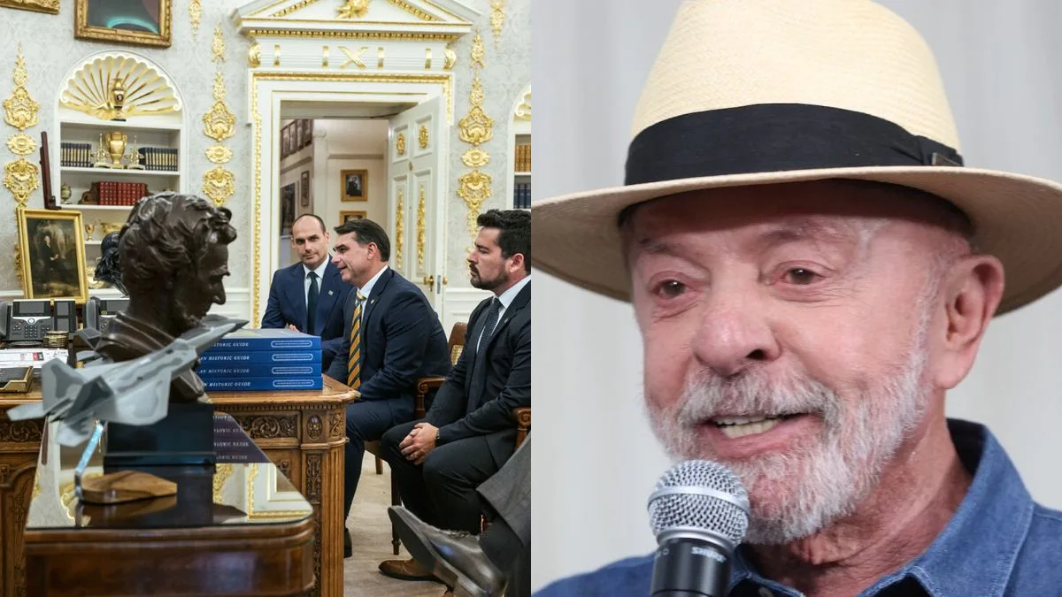 Lula ataca Flávio Bolsonaro na TV após crise com a CNBB