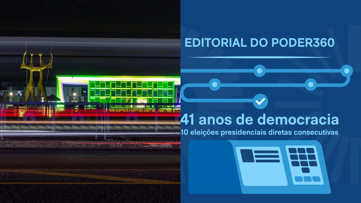 Brasil celebra 41 anos de democracia e 10 eleições