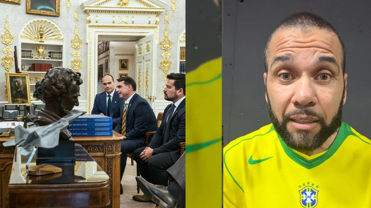 Daniel Alves apoia Flávio Bolsonaro no 2º turno