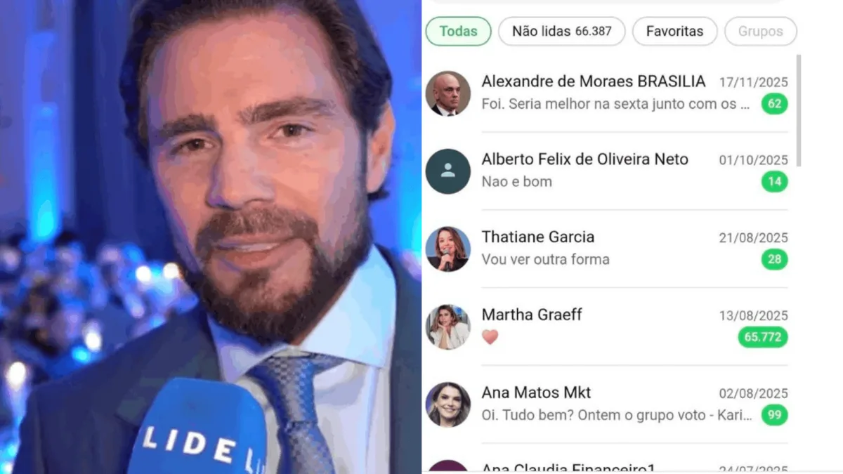 Site que simula WhatsApp de Vorcaro cai na Justiça