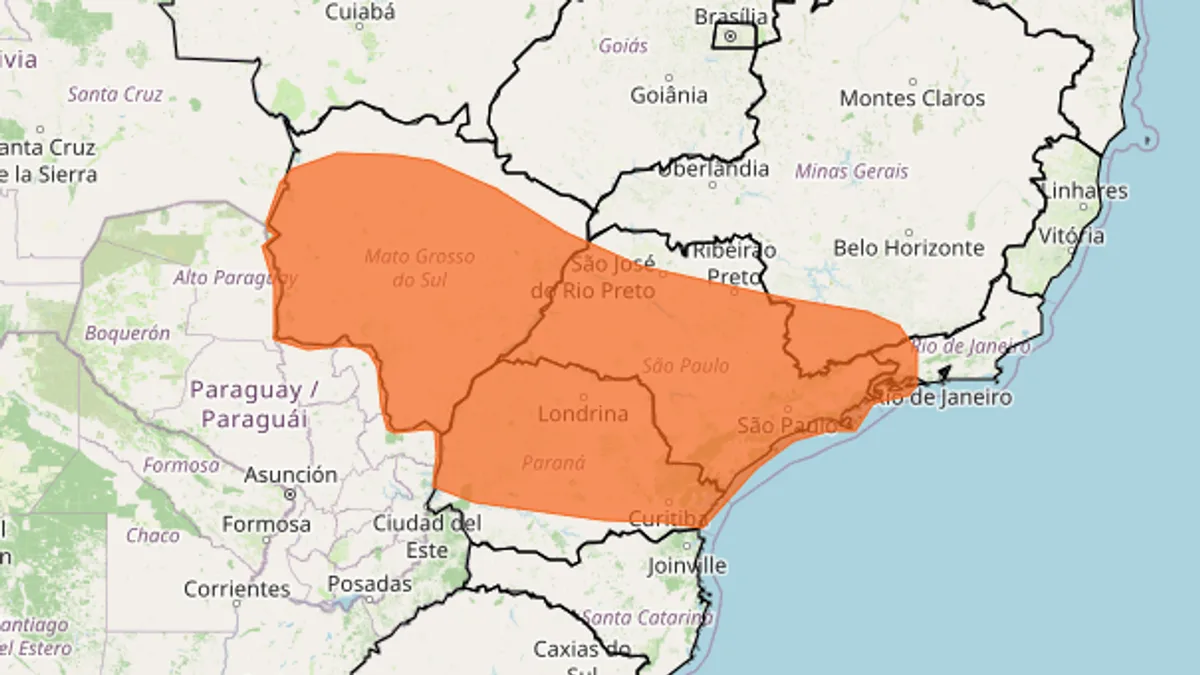 Inmet faz alerta de tempestade e ventos de 100 km/h em SP