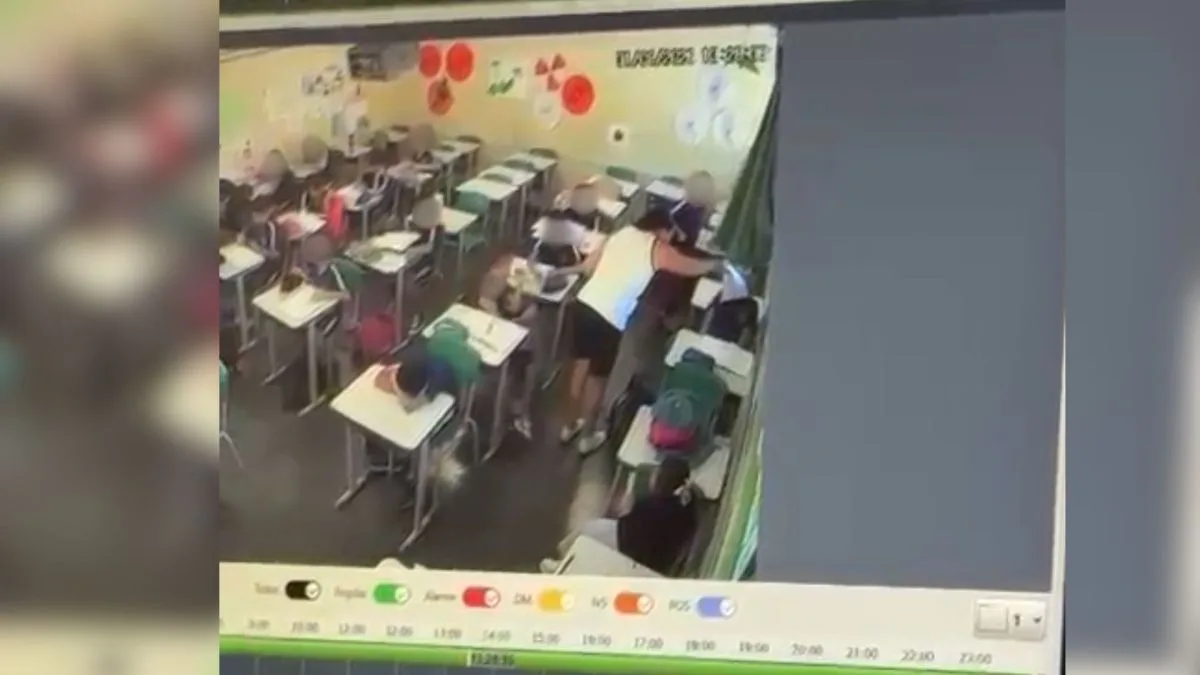 Professora é exonerada em BH após esfregar prova em aluno