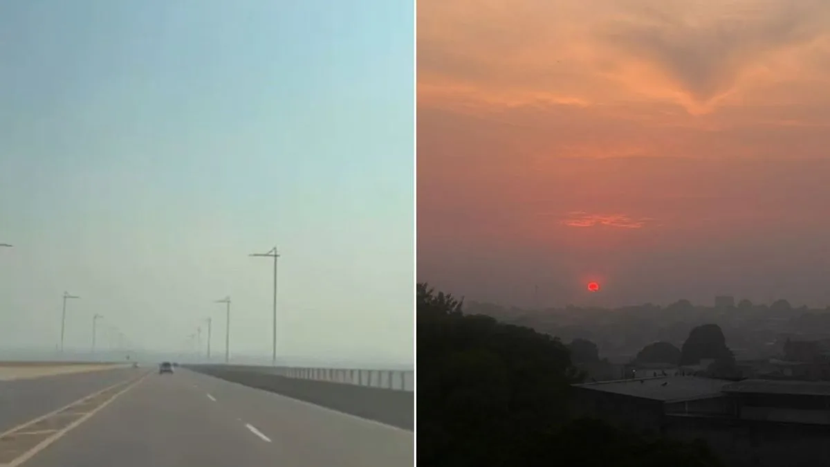 Manaus atinge nível péssimo de ar após queimadas