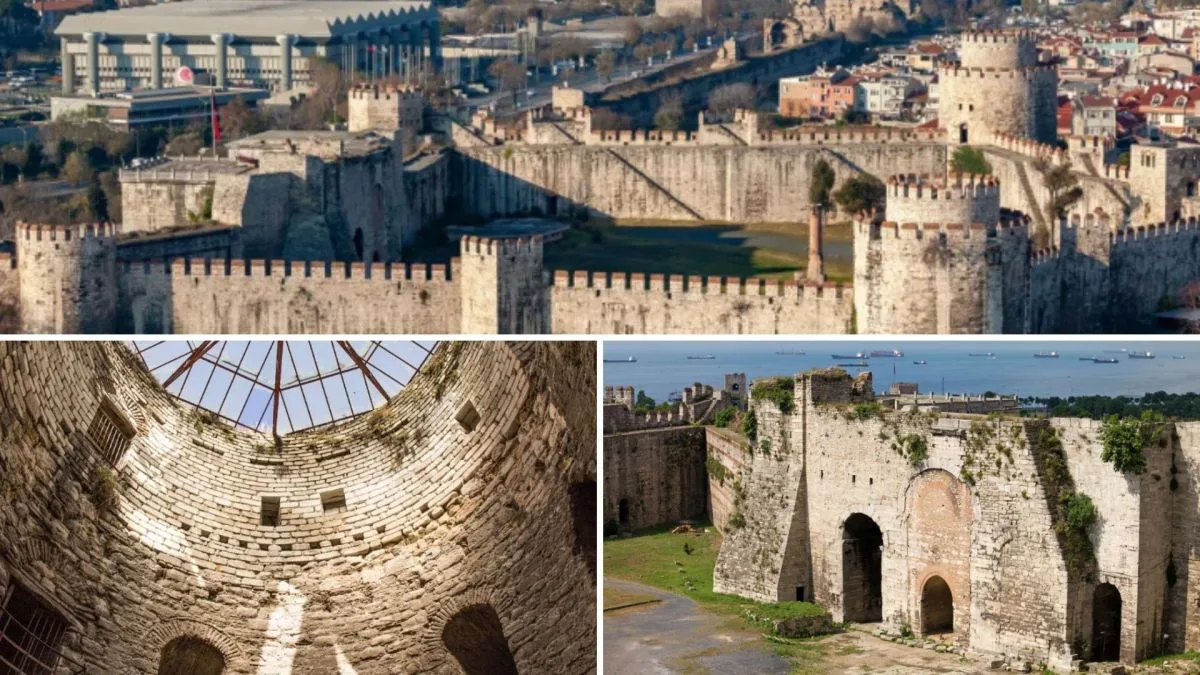 Fortaleza milenar em Istambul passa por restauração