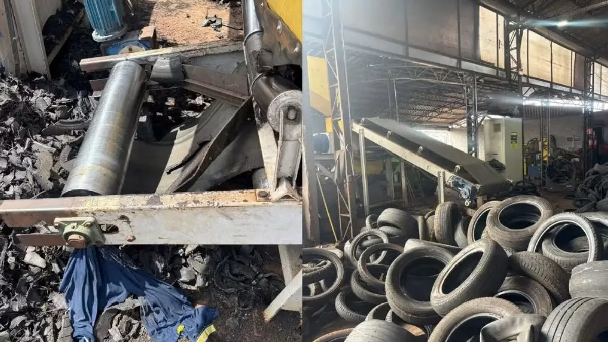 Homem morre prensado em máquina no aniversário