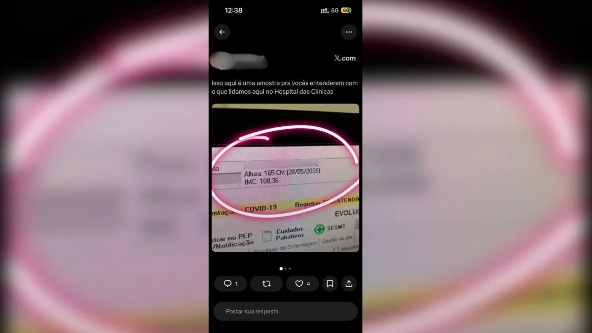 Médico da USP é afastado após debochar de prontuário