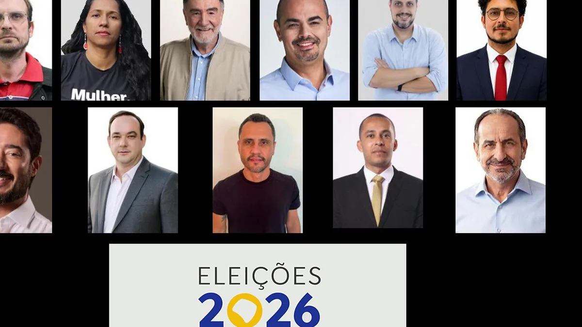 Minas Gerais tem 11 candidatos ao governo em 2026