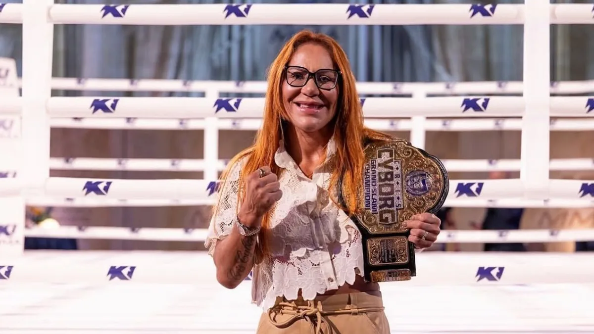 Cris Cyborg vira embaixadora de nova liga de MMA