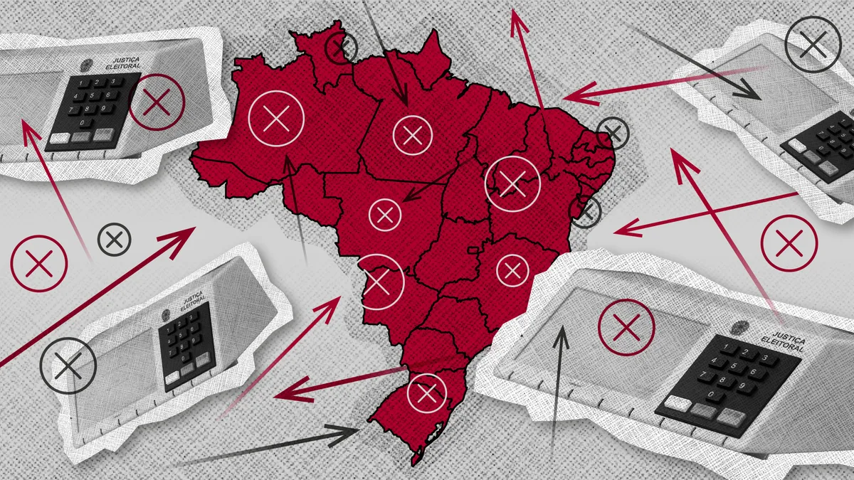 Abstenção cresce 7 pontos onde urnas ficam longe