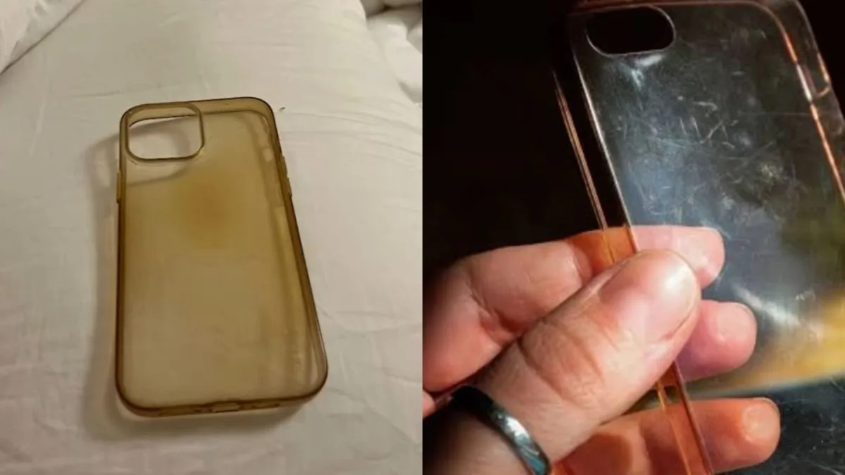 Por que a capinha transparente fica amarela? Descubra