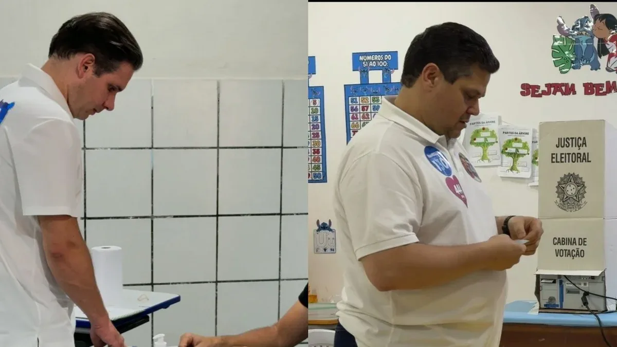 Hugo Motta vota em Patos e comemora escala 6x1