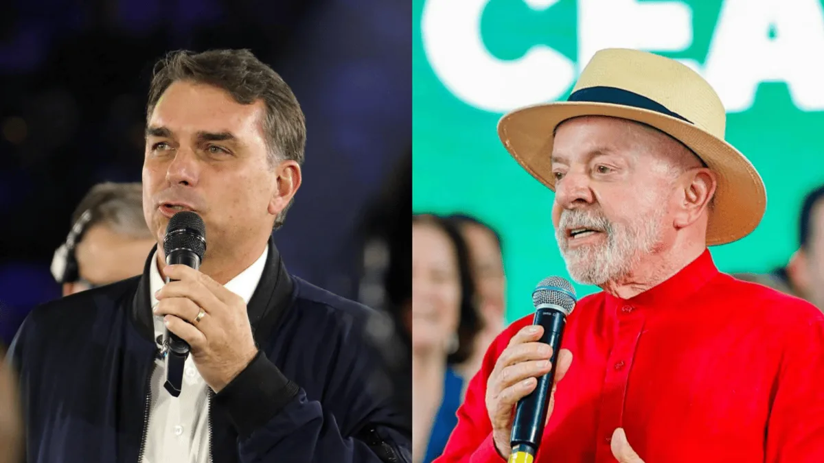 Flávio Bolsonaro vence Lula em 714 cidades do 1º turno