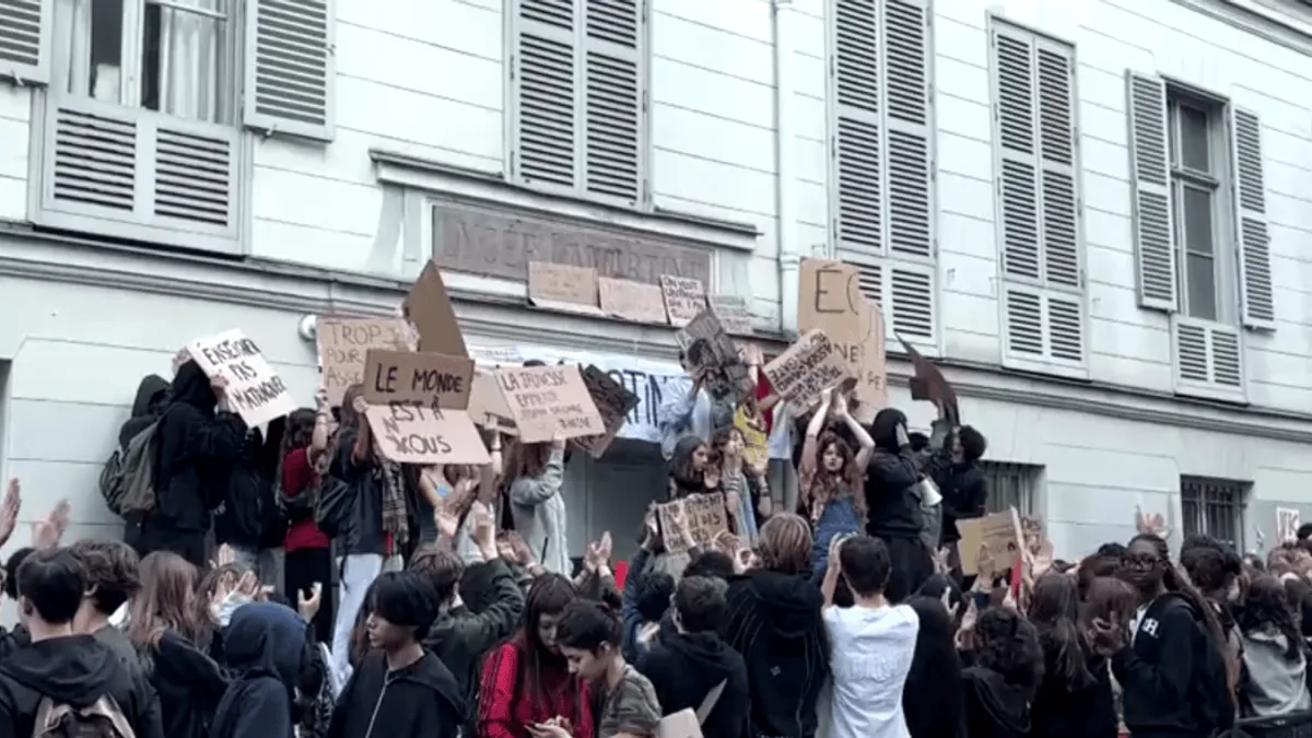 França: protestos estudantis sofrem repressão policial